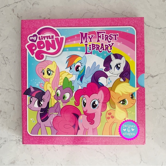 My Little Pony Other - My Little Pony My First Library Set of 6 Books